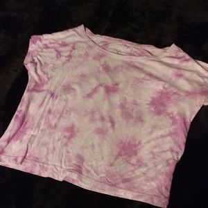 Tie dye crop top